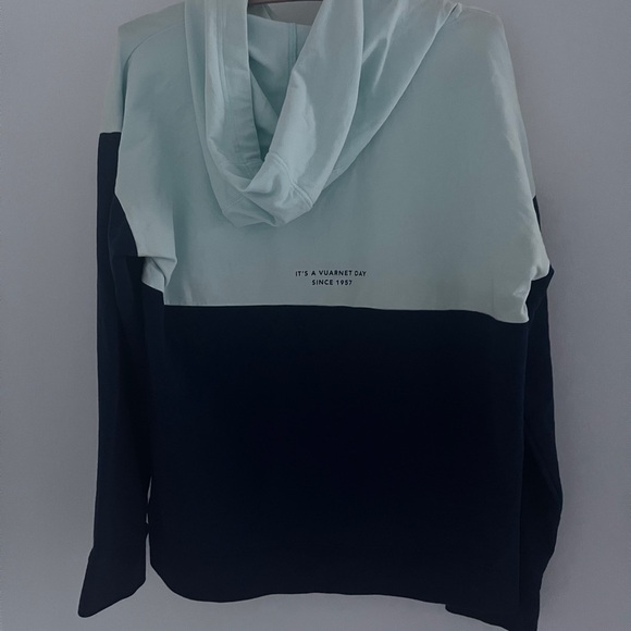 Vuarnet Hoodie Sweater Green and bleu - Picture 5 of 7